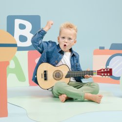 Woet - Guitar DeLuxe, Lysebrun, 64,5 cm