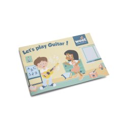 Woet - Guitar, Beige, 60 cm