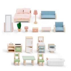 Woet - Dukkehus med M�bler