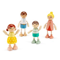 Woet - Dukkefamilie til Dukkkehus