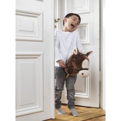 K�phest m. lyd, brun 