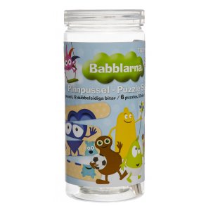 Babblarna - Puslespil m. 6 motiver