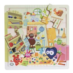 Babblarna - Puslespil, I Babblarnas butik 