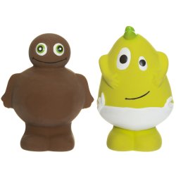 Babblarna - Babba/Dadda i naturgummi 