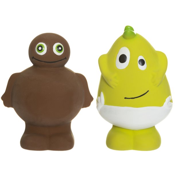 Babblarna - Babba/Dadda i naturgummi 