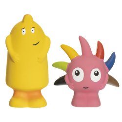 Babblarna - Bibbi/Diddi i naturgummi 