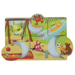 Babblarna - Puslespil Legeplads