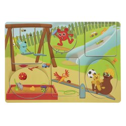 Babblarna - Puslespil Legeplads