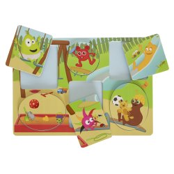 Babblarna - Puslespil Legeplads