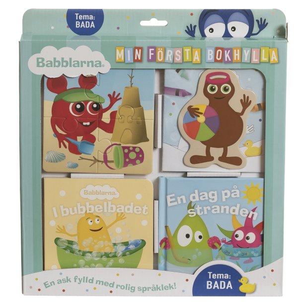 Babbalarna - Min f&ouml;rsta bokhylla, Bada, SVENSK (Bestillingsvare) 
