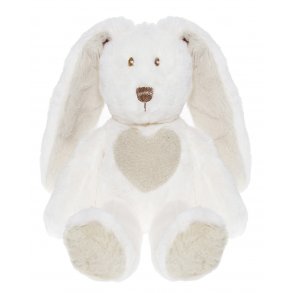 Teddy Cream - Kanin, Hvid, 24 cm