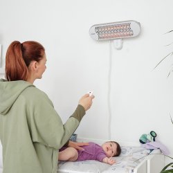 HeatCare - V&auml;ggmonterad V&auml;rmare