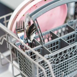 Brnebestik i rustfrit stl, 4 stk. 