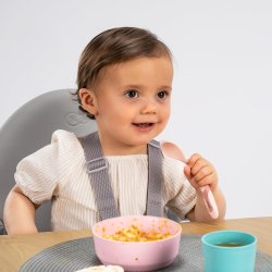 Bjeligt babybestik - Pink 