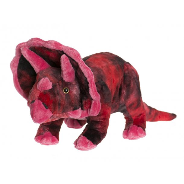 Teddy Dinos - Dino, Rd, 40 cm