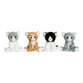 Teddy Cats - Kattevenner i 4 farver