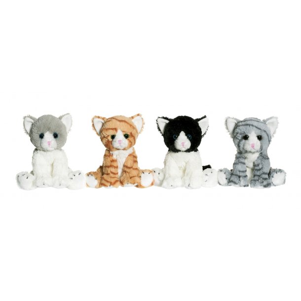 Teddy Cats - Kattevenner i 4 farver