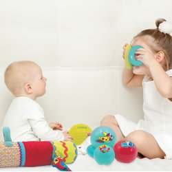 Sanse legest m. bolde og ringe 