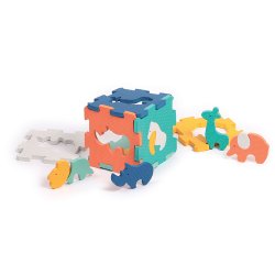 Lekematte med dyr (6 stk)