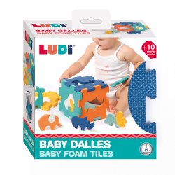 Lekematte med dyr (6 stk)