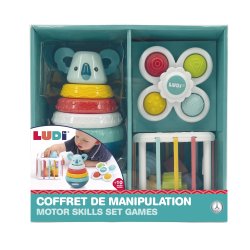 Manipulationskasse m. tilbehr 