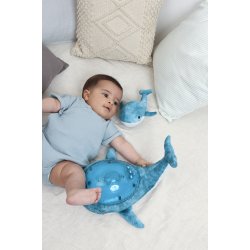 Tranquil Whale, Blue 