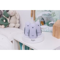 Natlampe Trio - Pingvin i Hvid