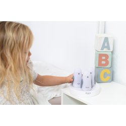 Natlampe Trio - Pingvin i Hvid