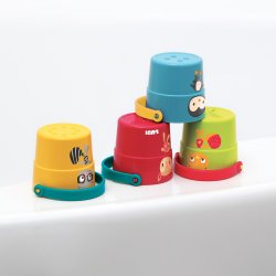 Spande legest til badet 