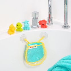 Badedyr m. opbevaringsnet 