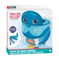 Opbevaringsnet til badet - Hvalros 