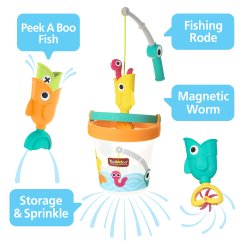 Catch N Sprinkle Fishing Set + Bucket
