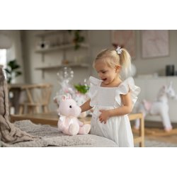 Teddy Unicorns - Enhjrningen Enya, Rosa, 20 cm