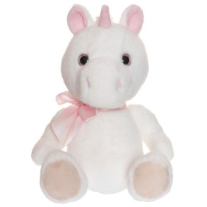 Teddy Unicorns - Enhjrningen Elsie, Hvid, 20 cm