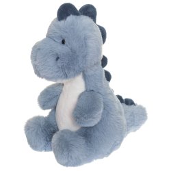 Teddy Dinos - Dinoen Rex, Bl, 25 cm 