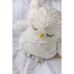 Teddy Heaters - Ugle, Hvid