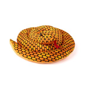 Teddy Wild - Slange i Orange, 200 cm
