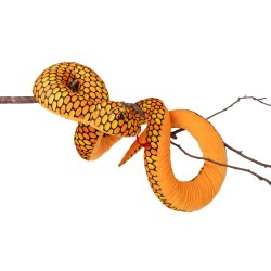 Teddy Wild - Slange i Orange, 200 cm