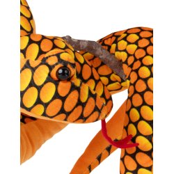 Teddy Wild - Slange i Orange, 200 cm