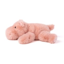 Teddy Wild - Liggende Flodhest, 30 cm