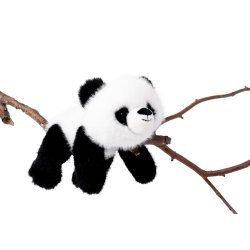 Teddy Forest - Liggende Panda, 28 cm