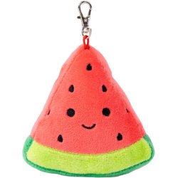 Teddy Bag Tags, Frugt - Displaybox 30 stk