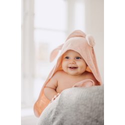 Babyh�ndkl�de - Kanin i Rosa, 75x75 cm