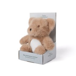 Teddy Lights - Natlampe m. lyd, Bamse, 25 cm