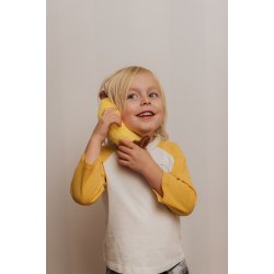 Teddy Fruits - Banan, 14 cm