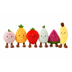 Teddy Fruits - Displaybox, 16 stk