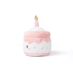 Teddy Party - Kage i Pink, 26 cm