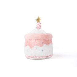 Teddy Party - Kage i Pink, 26 cm