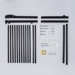 Sikkerhedsgitter - Sort