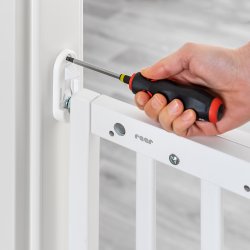 Sikkerhedsgitter, Vghngt - Hvid 